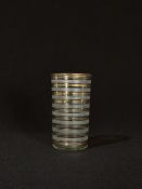 Set of 4 Clear Glass Tumbler