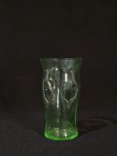 Set of 4 Moulded Glass Tumbler