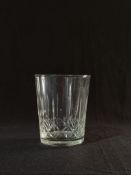 Set of 4 Cut Glass Tumbler