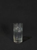 Set of 4 Cut Glass Tumbler
