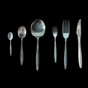 Stainless Steel Cutlery Set with Decorative Handles