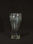 Set of Etched Glass Tumbler