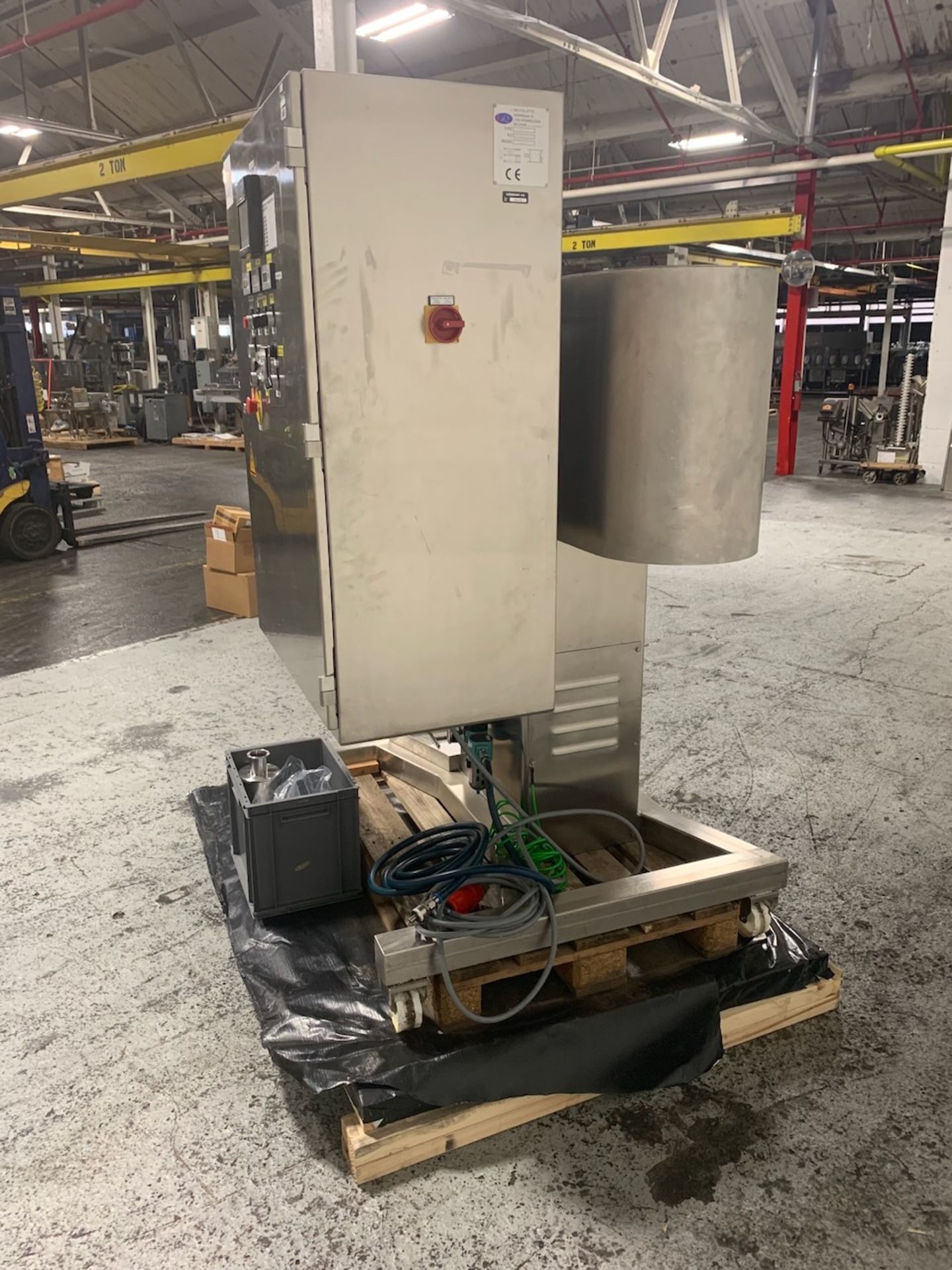 Collette high shear mixer / granulator Model Gral 25 Stainless steel ...