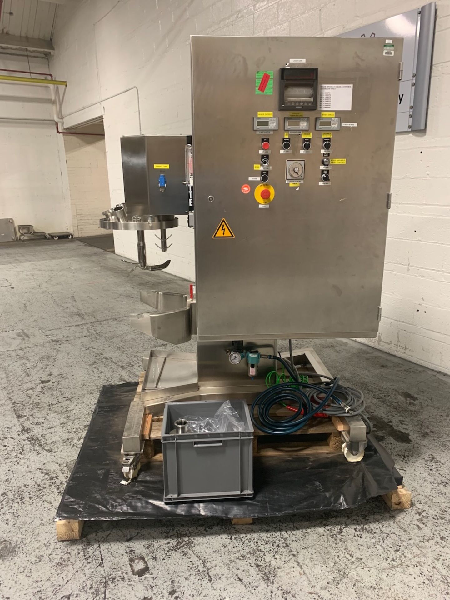 Collette high shear mixer / granulator Model Gral 25 Stainless steel ...