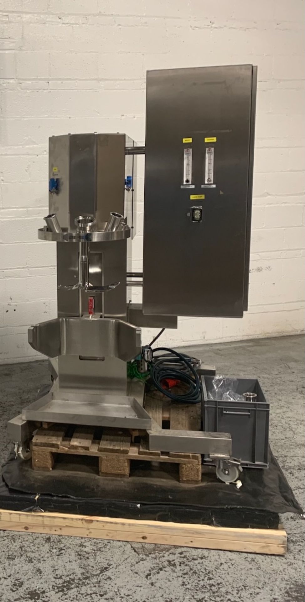 Collette high shear mixer / granulator Model Gral 25 Stainless steel ...