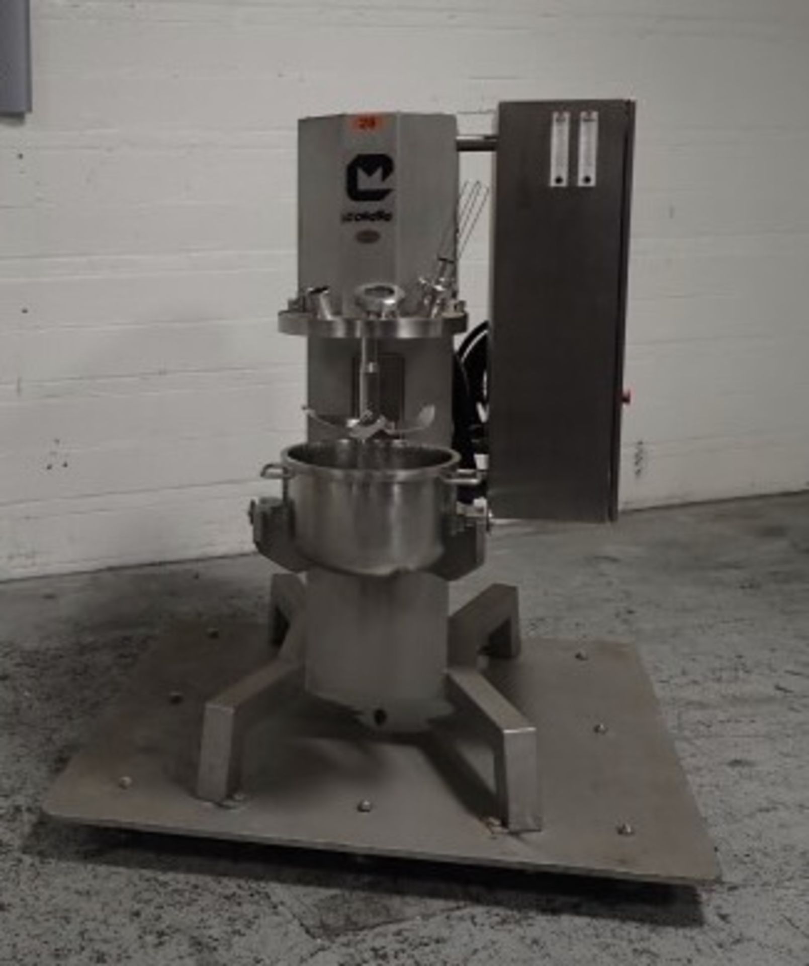 . Collette high shear mixer / granulator Model Gral 25 Stainless steel ...