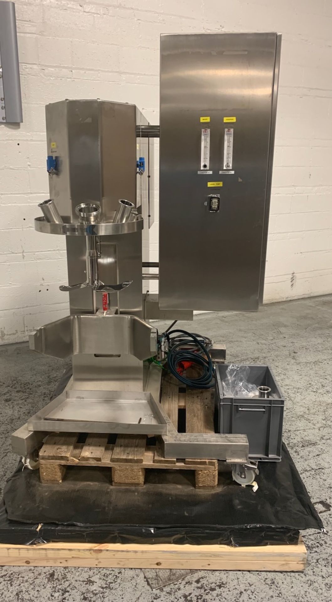 Collette high shear mixer / granulator Model Gral 25 Stainless steel ...