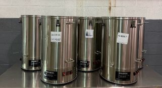 Digiboil 65 liter brewing kettles