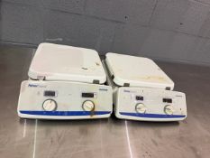 Two Fisherbrand heat and stir plates