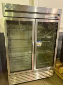 True manufacturing stainless steel refrigerator