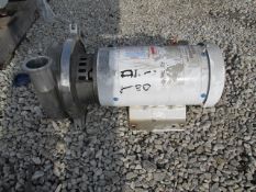 2.5" x 2" Waukesha Cherry Burrel Centrifugal Pump, S/S, 3 HP