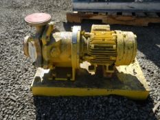 1" x 1" Kontro Centrifugal Pump, 316 S/S, 1.5 HP