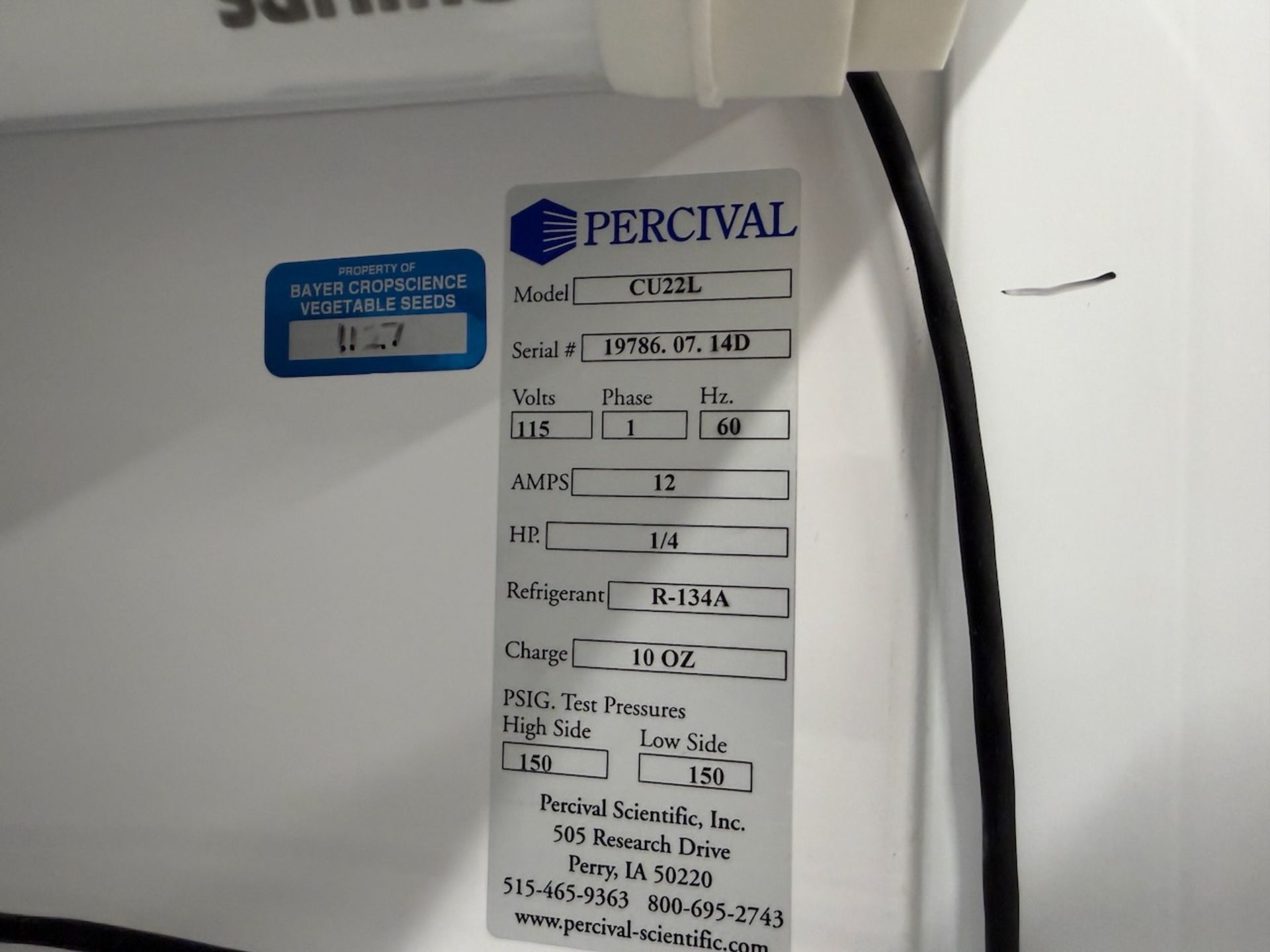 Dual stacked Percival tissue growth chambers - Image 6 of 8