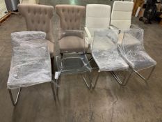 Lot of Eight mixed office chairs TAG: 4954-49 - Location: Cleveland , OH , US