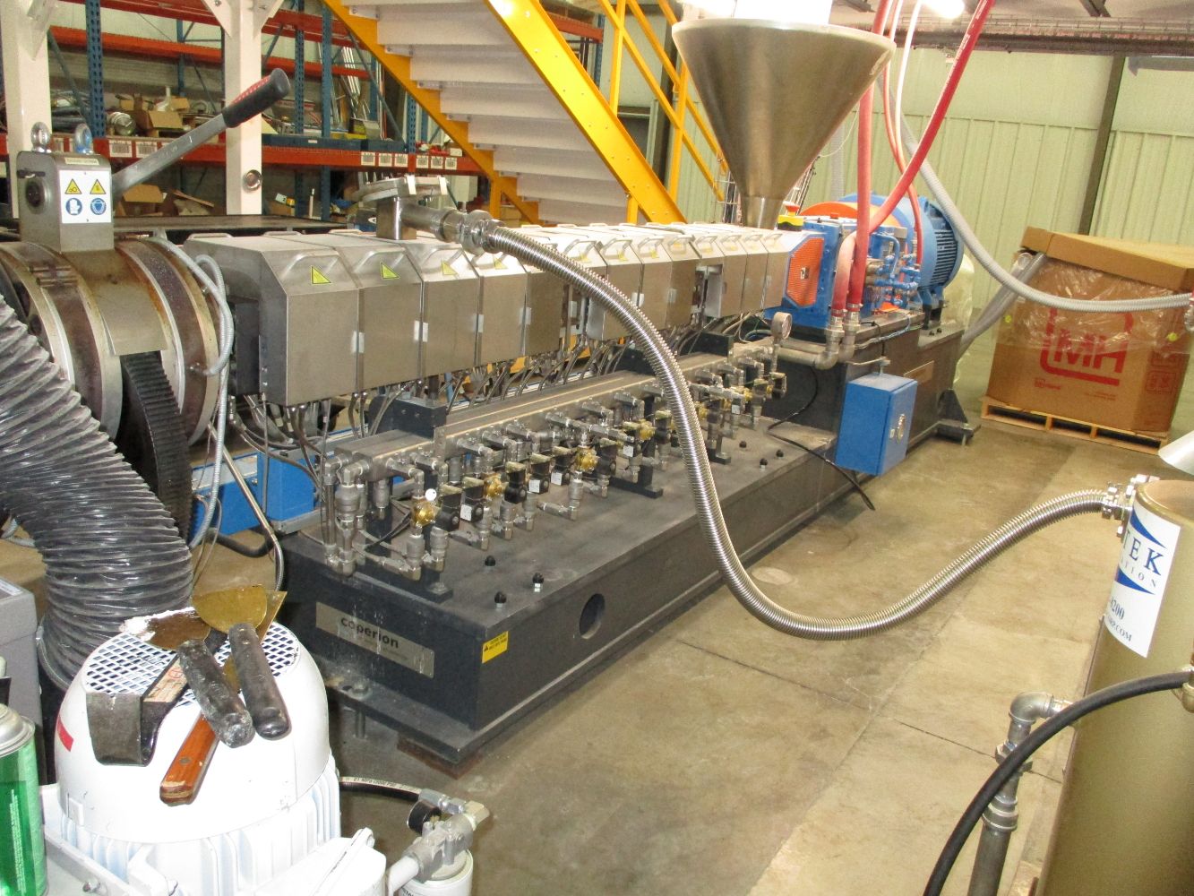 Assets of Void Technologies’ Compounding Division — Site Repurposing: Coperion/Maag/Gala Pelletizing Lines, Lab Equipment & Rolling Stock