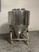 1,400 Liter LB Bohle Bin, S/S