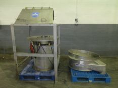 Sweco Bag Dump Station with 40" Screener, S/S