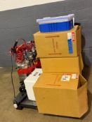 Pallet of Plant Support Equipment - HP Printer, Meclube Sprayers and PPE Dispensers