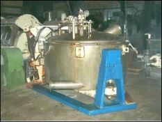 60" x 20" Western States Basket Centrifuge, S/S