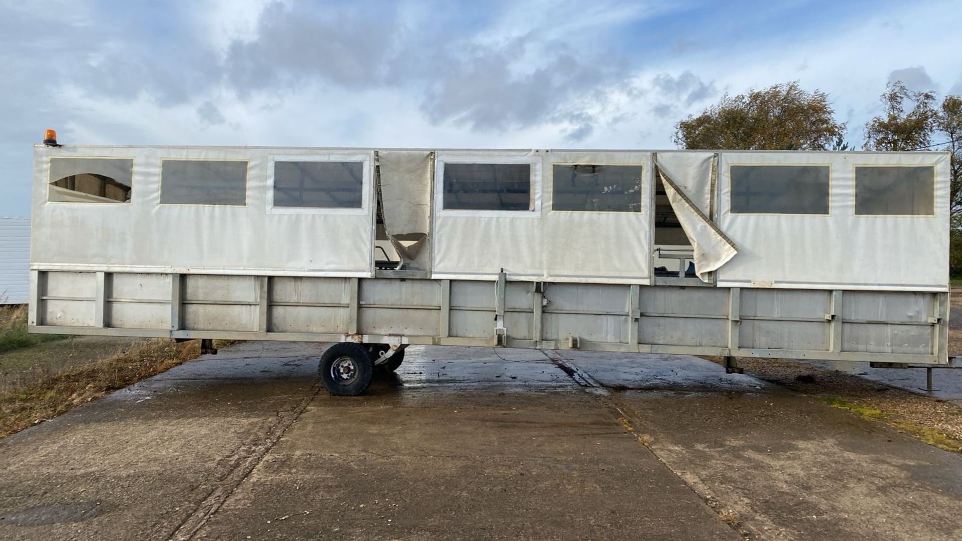 Vhs Rig 2012 VHS/MBE Fabrications Ltd veg packing rig, end tow, 11m long, 2.8m ...