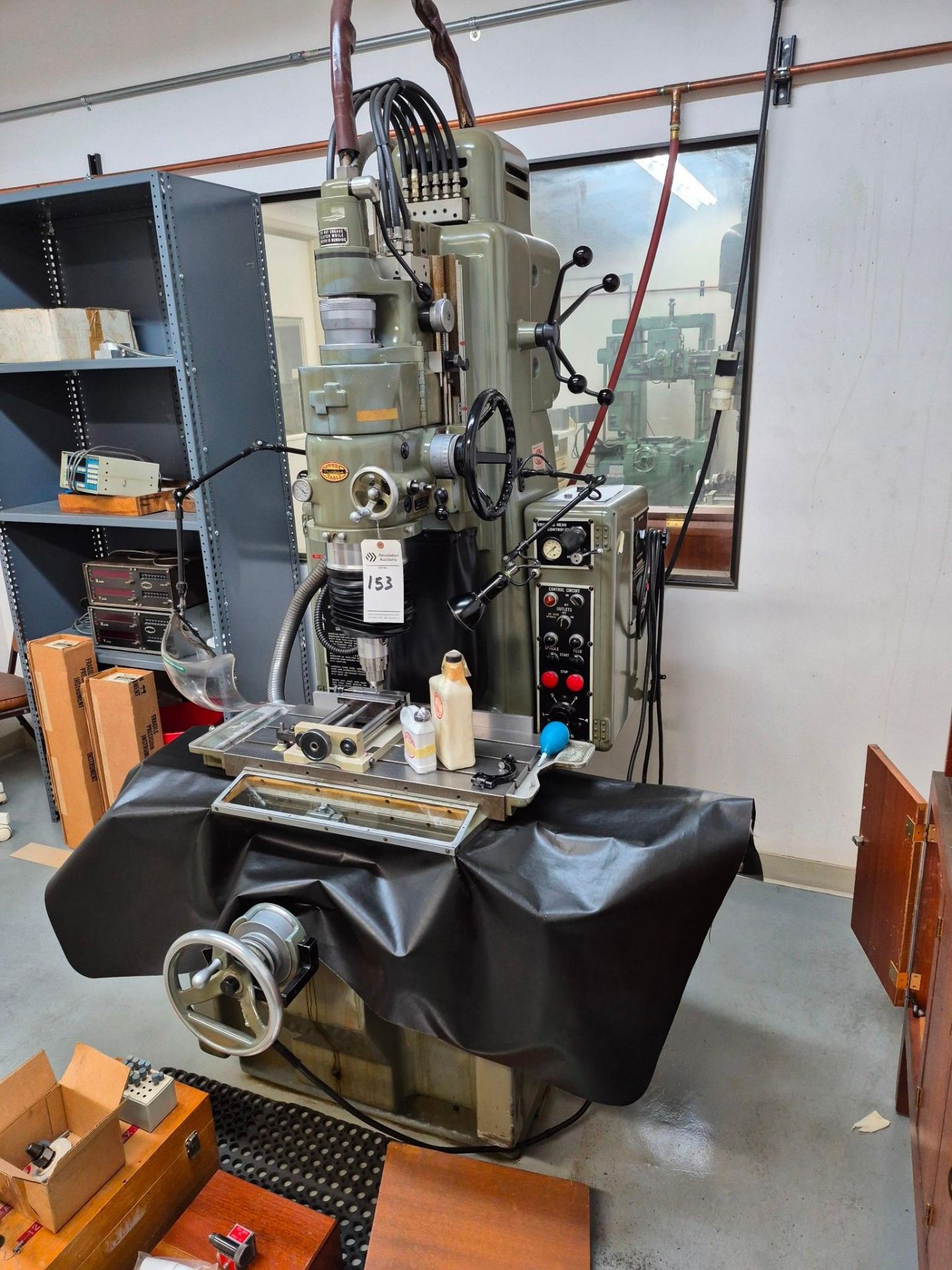 MOORE MODEL G18 JIG GRINDER, 175,000 RPM VHS GRINDING HEAD, TOOLING & ACCESSORIES INCLUDED - Image 6 of 57