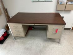 METAL OFFICE DESK