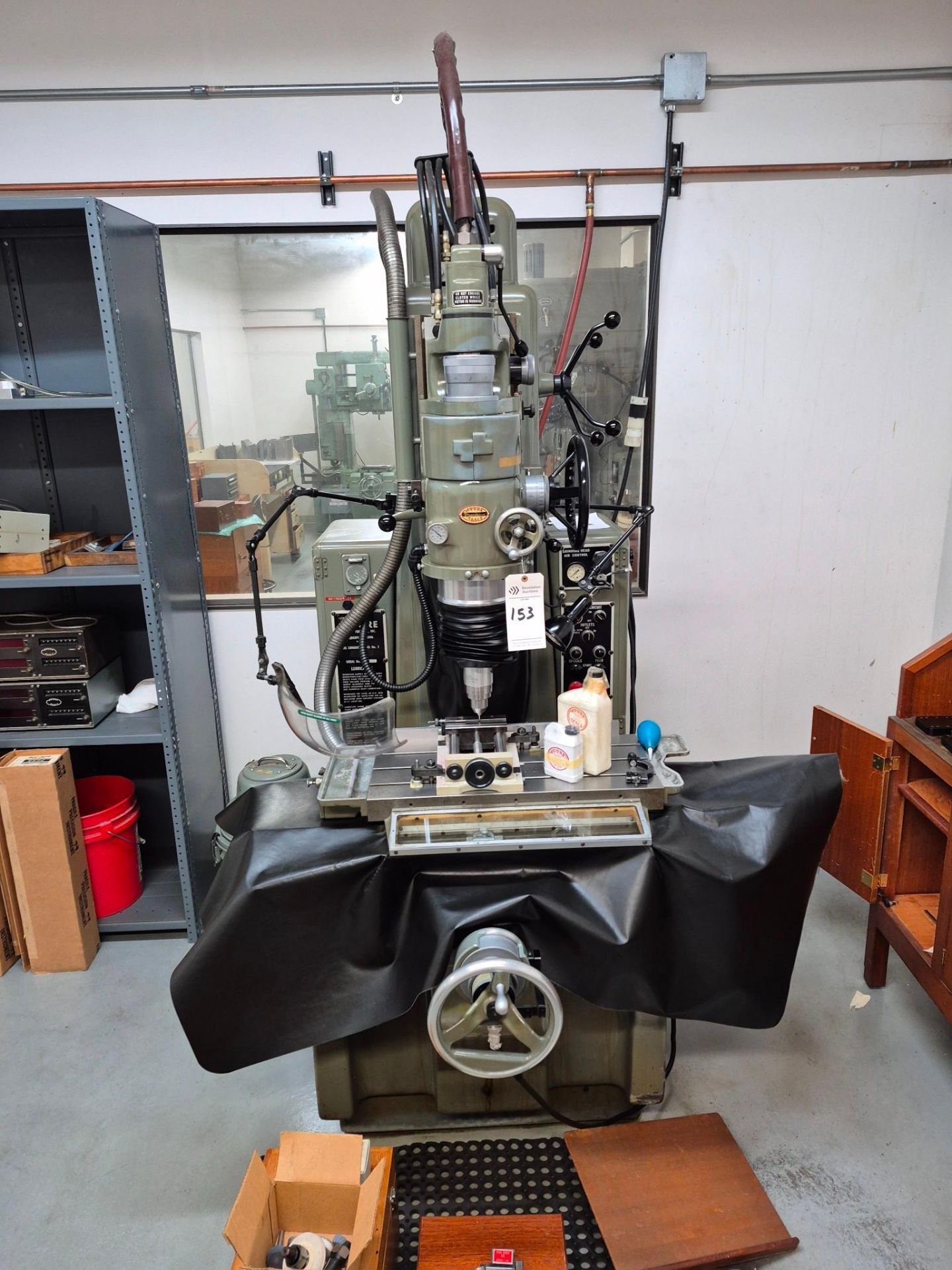 MOORE MODEL G18 JIG GRINDER, 175,000 RPM VHS GRINDING HEAD, TOOLING & ACCESSORIES INCLUDED - Image 4 of 57