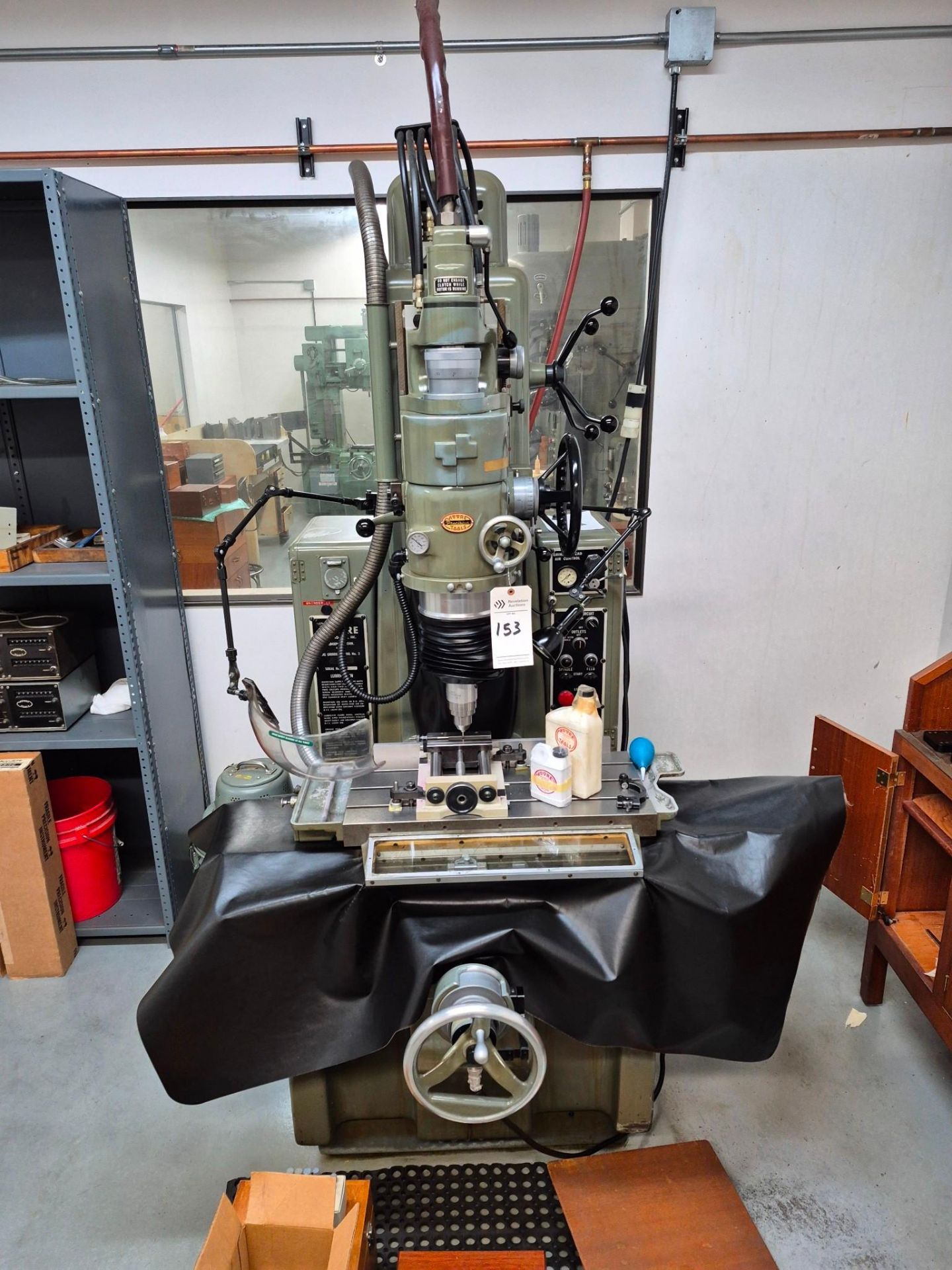 MOORE MODEL G18 JIG GRINDER, 175,000 RPM VHS GRINDING HEAD, TOOLING & ACCESSORIES INCLUDED - Image 7 of 57
