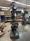 BRIDGEPORT VERTICAL MILL WITH BOSCH AND LOMB ACU-RITE II DRO
