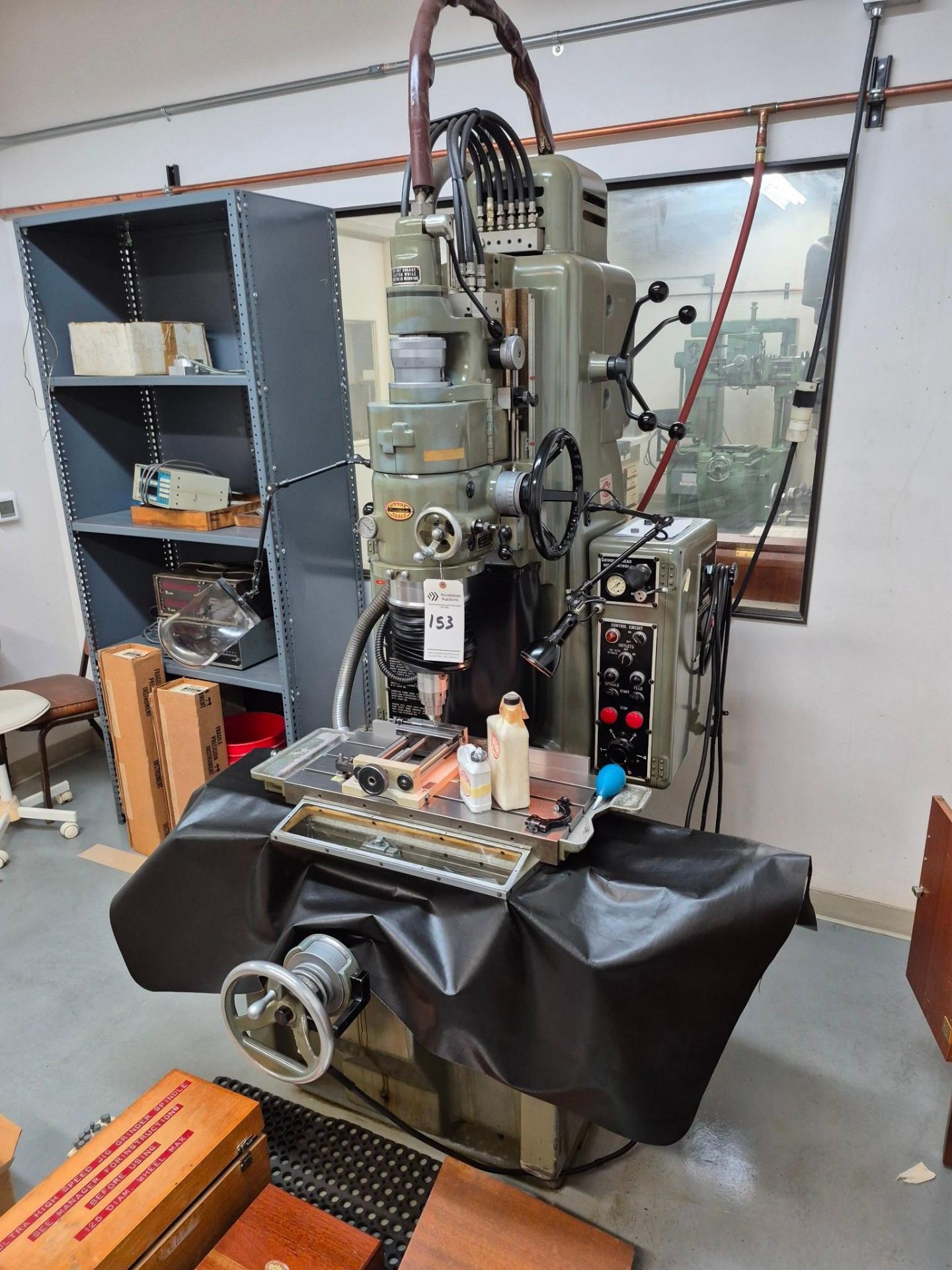 MOORE MODEL G18 JIG GRINDER, 175,000 RPM VHS GRINDING HEAD, TOOLING & ACCESSORIES INCLUDED - Image 52 of 57
