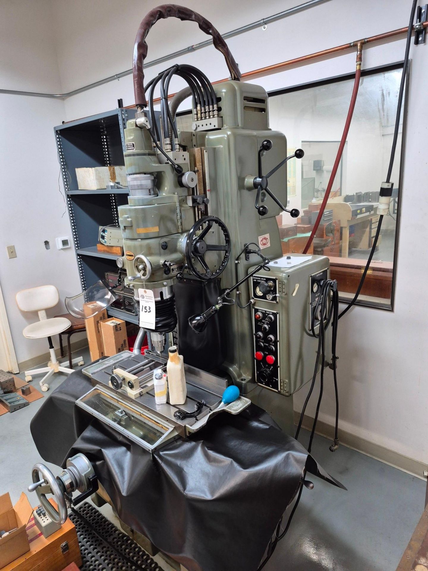 MOORE MODEL G18 JIG GRINDER, 175,000 RPM VHS GRINDING HEAD, TOOLING & ACCESSORIES INCLUDED - Image 15 of 57