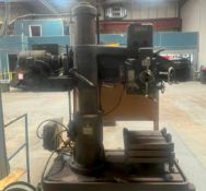 CARLTON RADIAL COLUMN DRILL PRESS MODEL 3' X 11