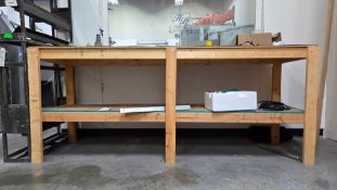 WOOD WORK TABLE