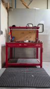 WORKBENCH, DRAWER FULL OF TOOLING INCLUDED