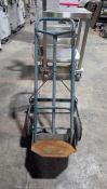 HEAVY DUTY GAS CYLINDER TANK CART