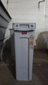 (5) RUBBERMAID TRASH CANS
