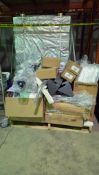PALLET OF SANITATION PARTS & EQUIPMENT