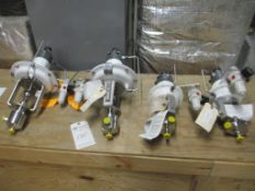 (4) STERIFLOW SANITARY CONTROL VALVES