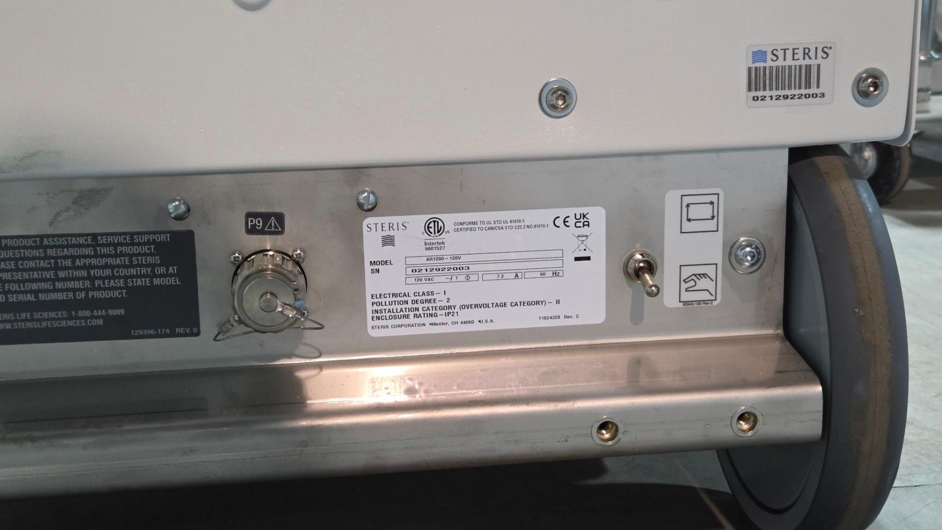 STERIS VHP AR1200 AERATOR - Image 7 of 7