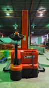 2013 PRESTO LIFTS POWERTSTAK ELECTRIC POWER DRIVEN STACKER FORKLIFT MODEL 5004046