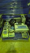 PALLET OF ASSORTED LABORATORY ELECTRONIC MEASURING DEVICES