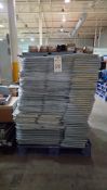 PALLET OF METRO METROMAX SHELVES AND MOBILE POSTS