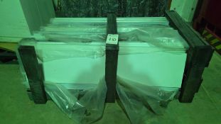 PALLET OF METAL TRIM COMPONENTS