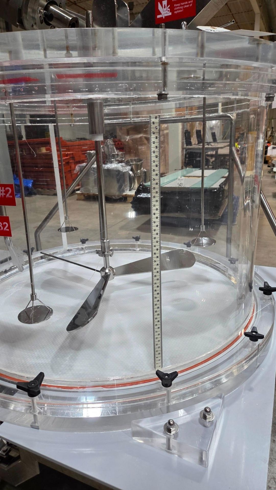 CONTAINMENT CHAMBER WITH MOTORIZED AGITATOR WITH MOVING CART - Image 14 of 16