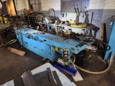 BLUE TELEDYNE PINES TUBE BENDER SN 11035 W/ CONTROL STAND