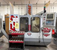 1998 HAAS VF-2 CNC VMC, SN: 13491, WITH VISE AND TOOL CART - MUST BE REMOVED BY FEB. 27