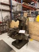 BRIDGEPORT KNEE MILL S/N 29512 10744