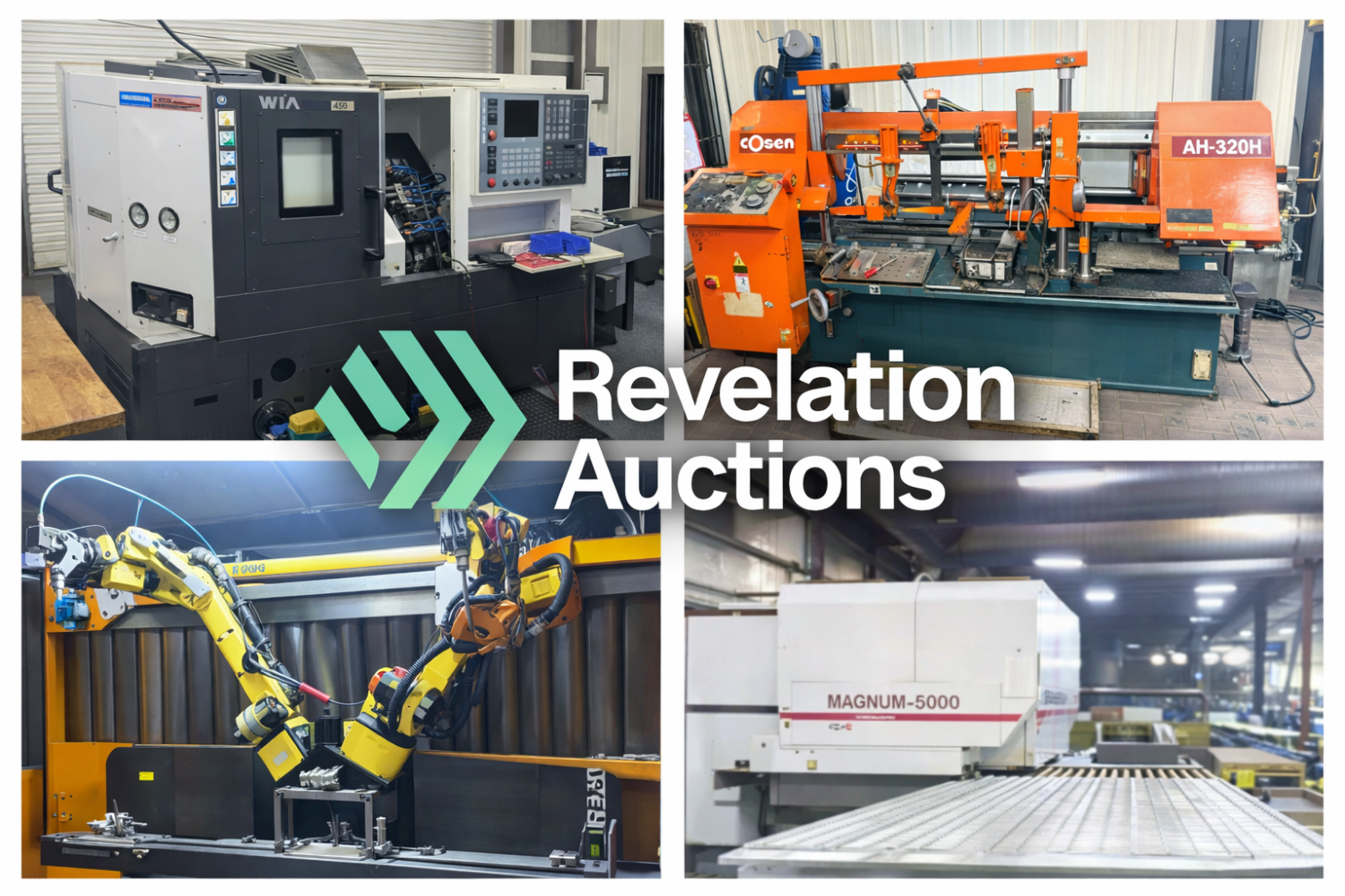 Revelation Auctions | CNC, Fabrication & Industrial Machinery from ...
