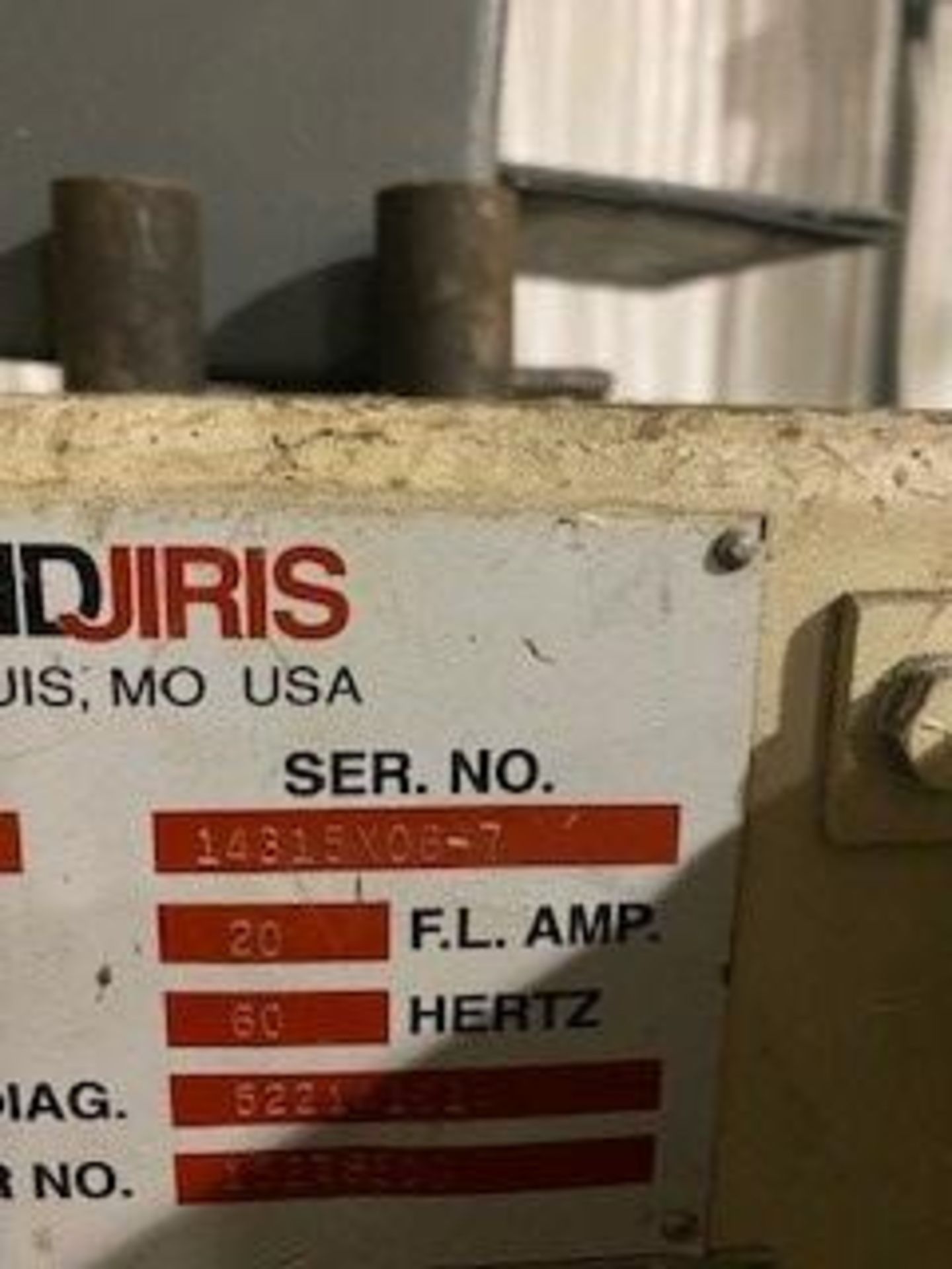PANDJIRIS WELDING POSITIONER S/N 14315X06-7 - Image 2 of 2