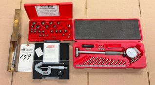 ASSORTMENT OF 4 DIFFERENT INSPECTION GAUGE TOOLS